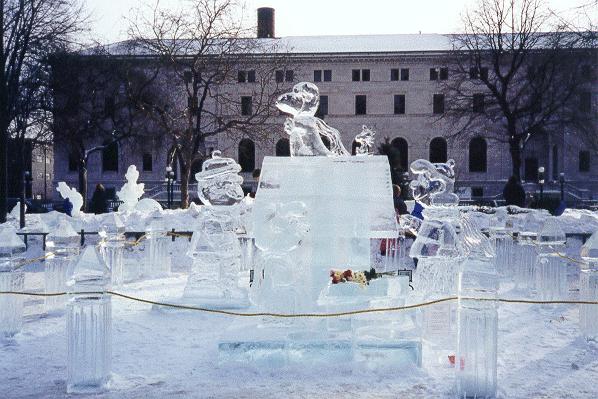 Ice sculpture